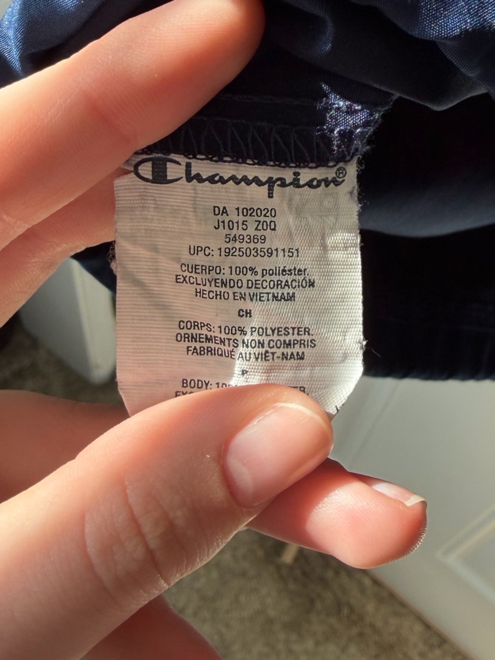 Champion Packable Quarter-Zip Windbreaker Anorak 🌬️ - Picture 6 of 6